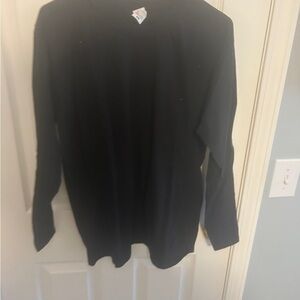 Fruit of the Loom Black Crew Neck Tee